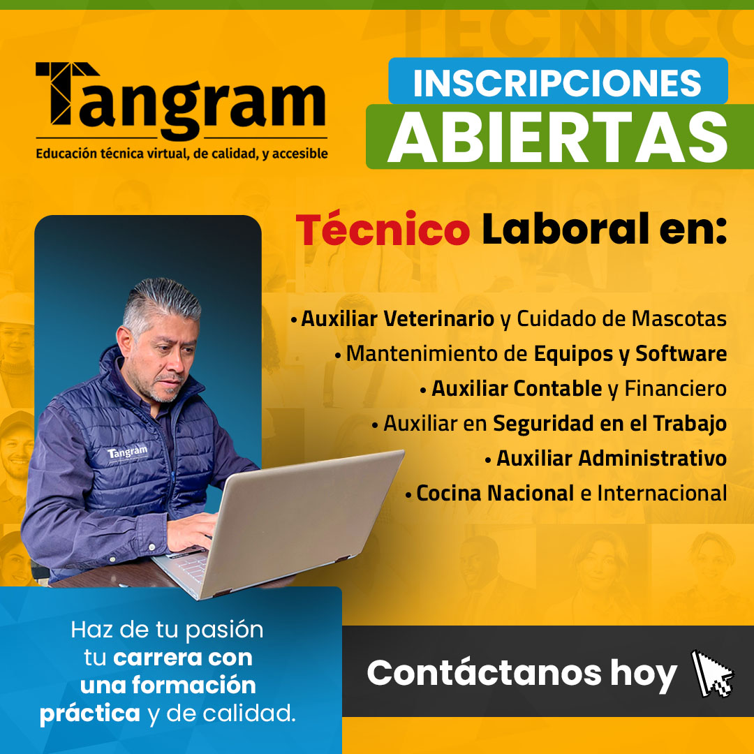 matrícula tangram cuadrado
